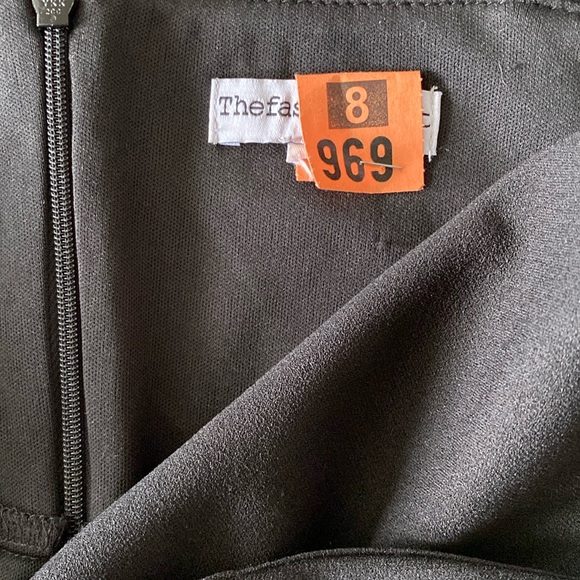 REDUCED!! The fashion poet “The label” black cut out mini dress - Picture 9 of 9